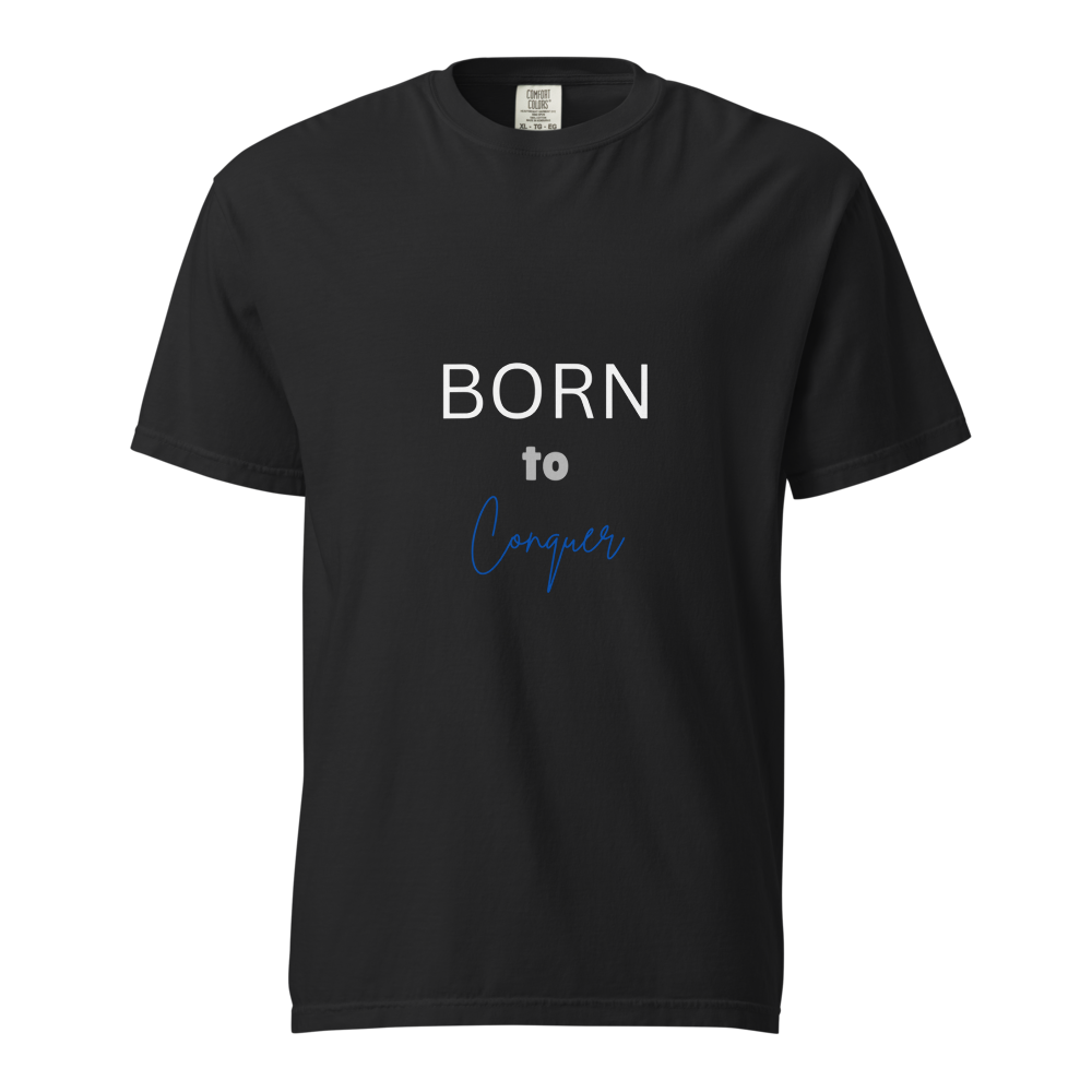Born to Conquer Premium Cotton T-Shirt
