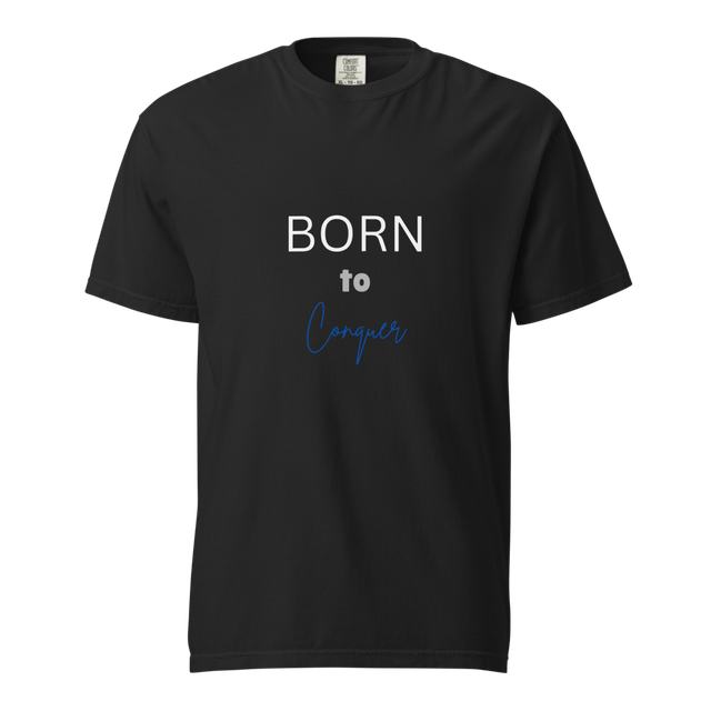 Born to Conquer Premium Cotton T-Shirt