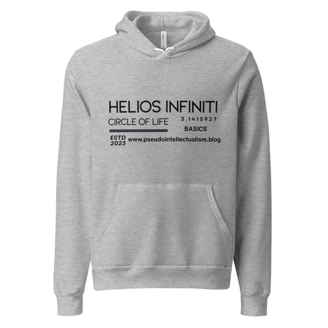helios infiniti. logo hoodie.
