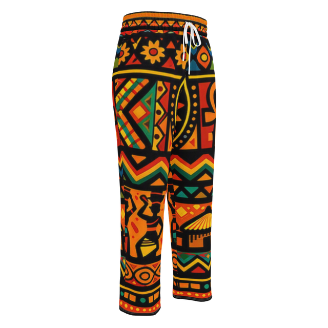 Crown. African Style Fleece Sweatpants.