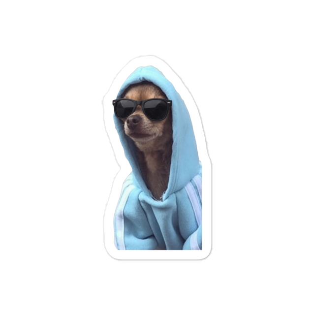 Chill Dude sticker