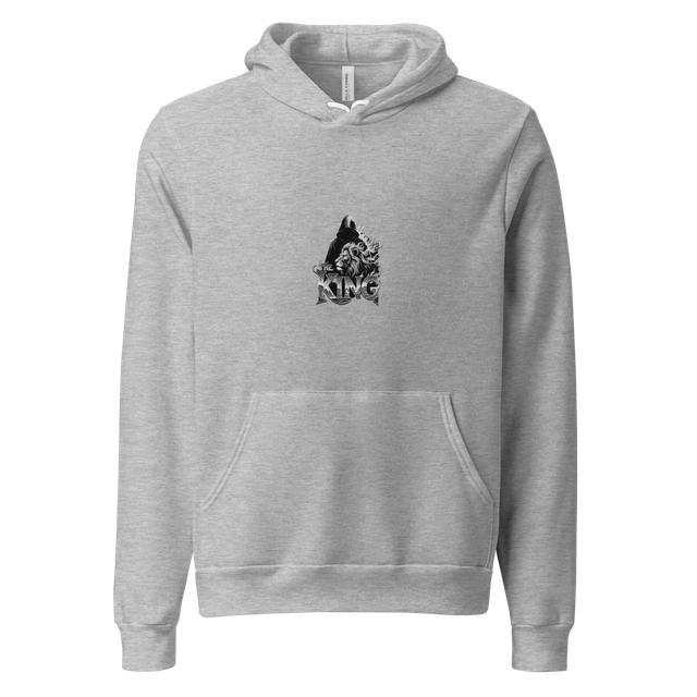 The King Black & White Lion Graphic