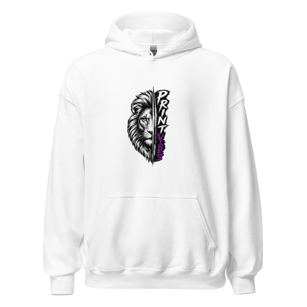 Lion Split Art Hoodie
