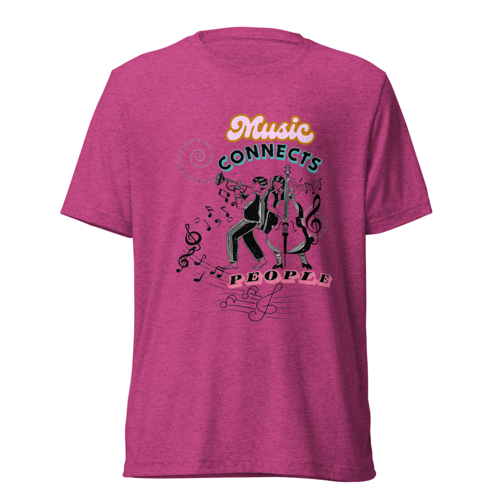 Music Lover|Unisex Tri-Blend T-Shirt