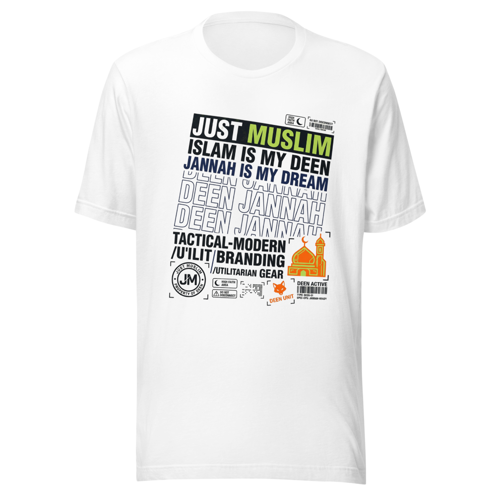 Islam Is My Deen | Islamic Typography T-Shirt