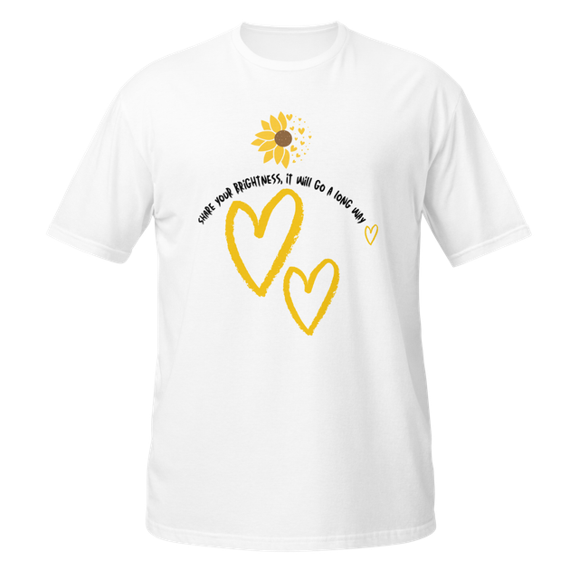 Share Your Brightness | Minimalist Stickman Tee
