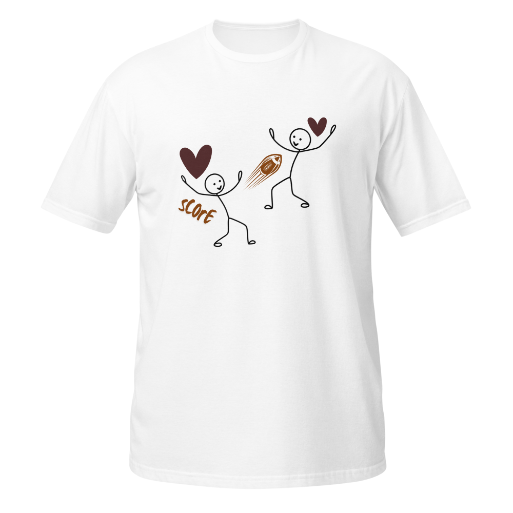 Score | Football Stickman Minimalist T-Shirt