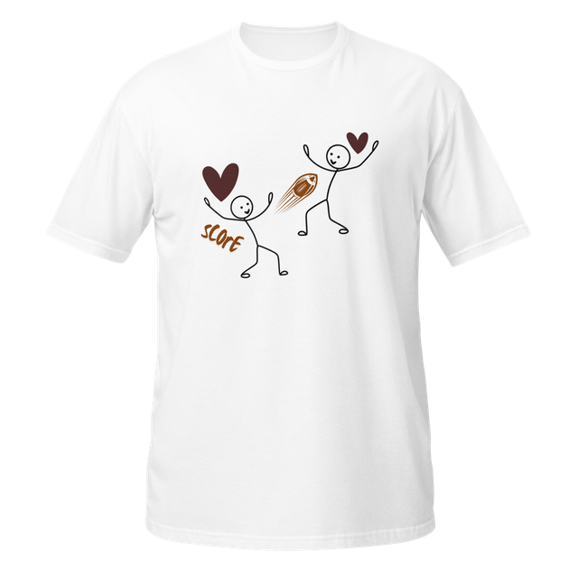 Score | Football Stickman Minimalist T-Shirt