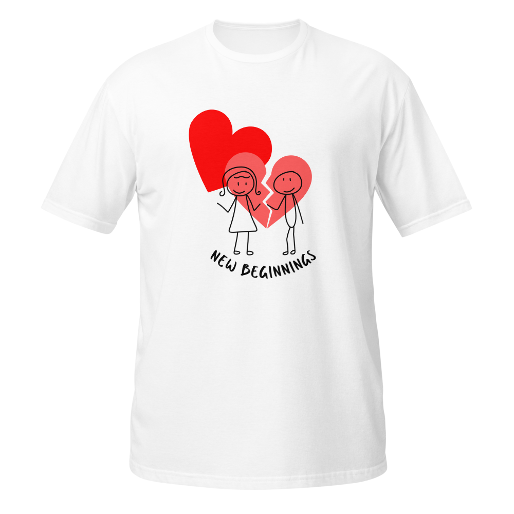 New Beginnings | Stickman Minimalist T-Shirt