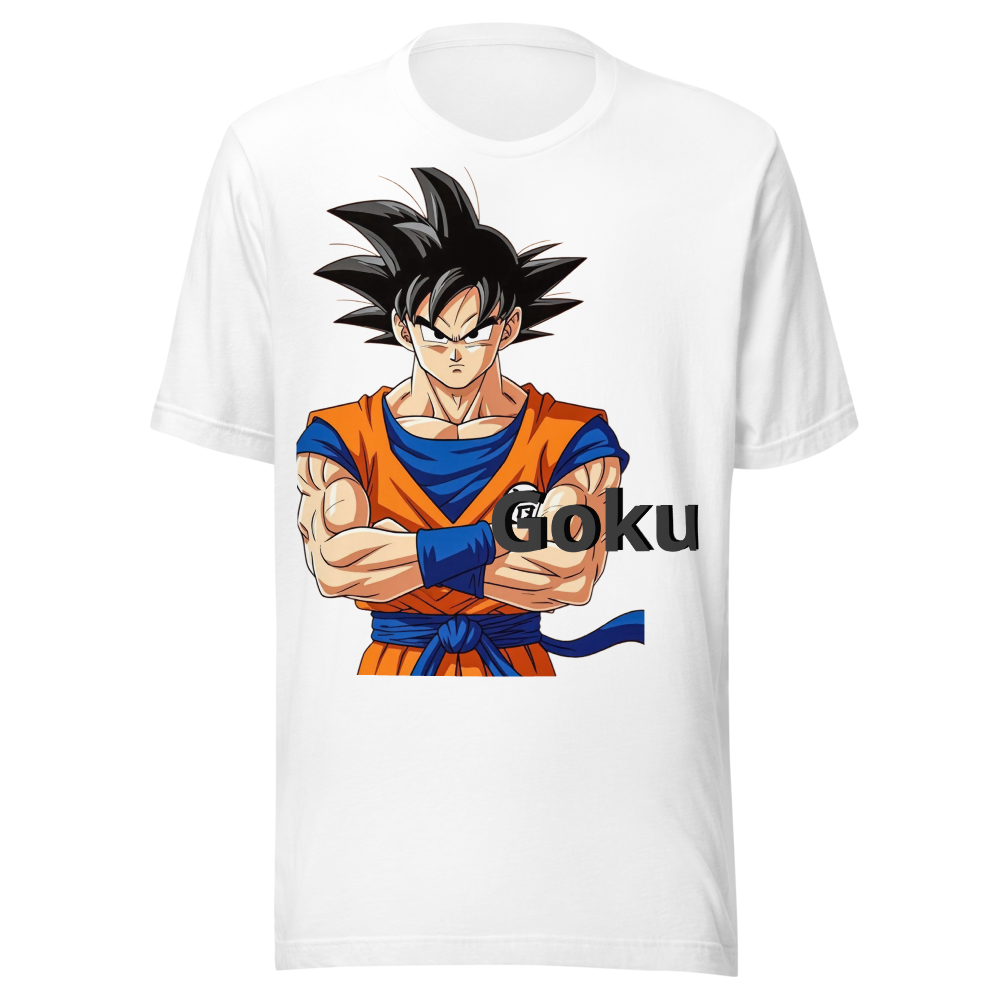 Anime t-shirt of Goku