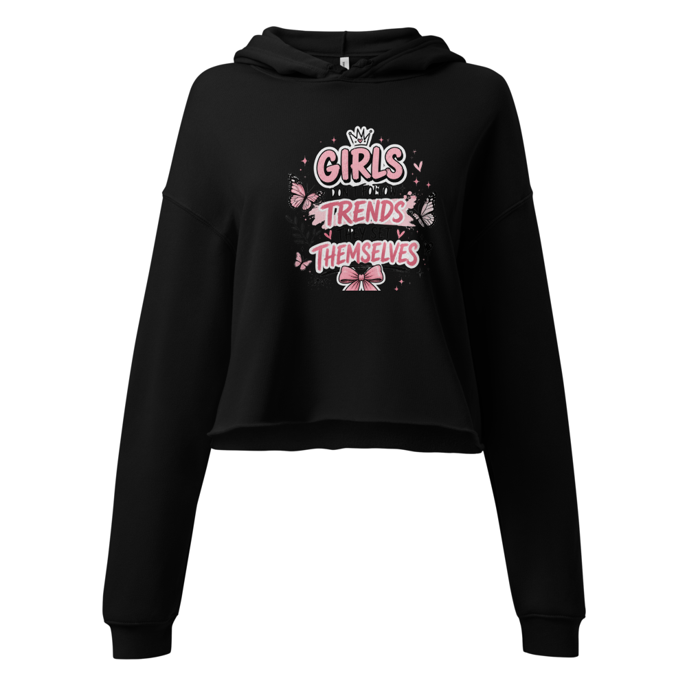 Women's Cropped Hoodie Featured