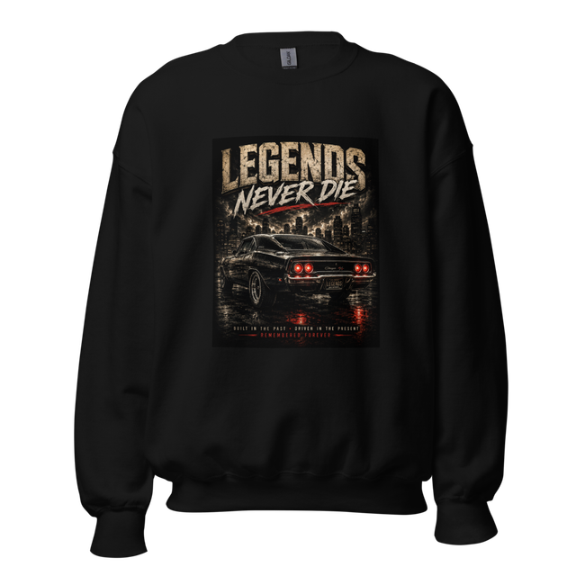 Legends Never Die Vintage JDM Car T-Shirt
