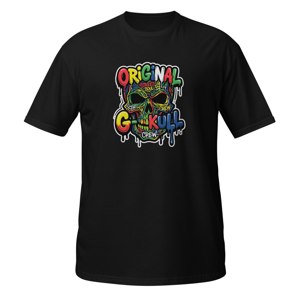 Original G Skull Crew Oversized Streetwear T-Shirt