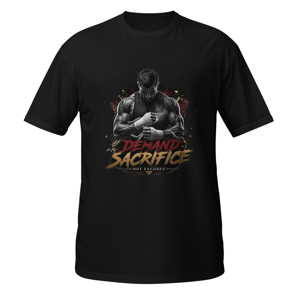 Results Demand Sacrifice Gym Tee