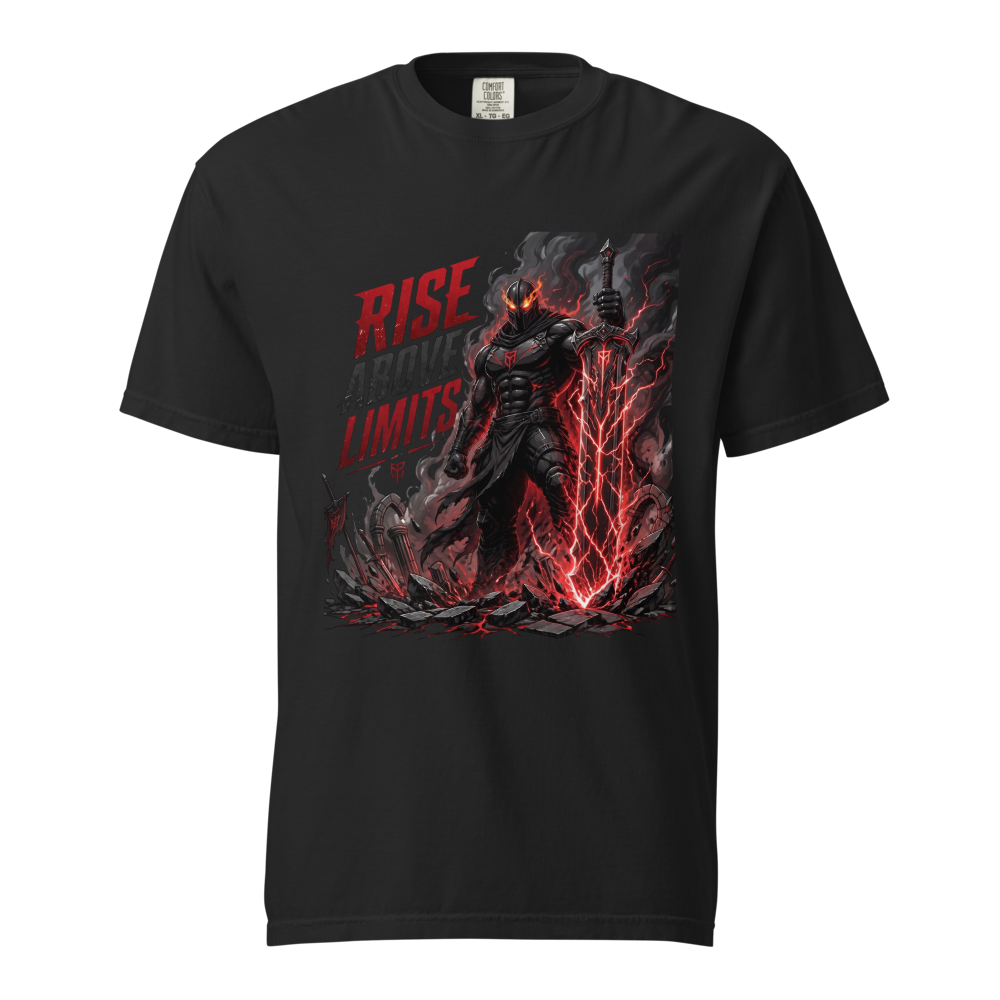 Rise Above Limits - Warrior Gym T-Shirt
