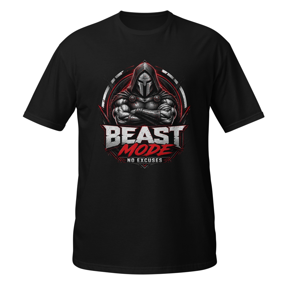 Beast Mode Spartan Gym Graphic T-Shirt