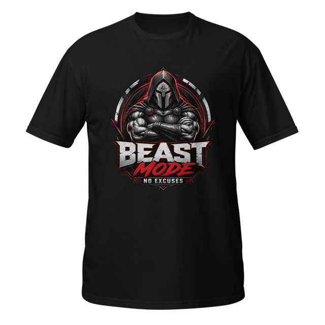 Beast Mode Spartan Gym Graphic T-Shirt