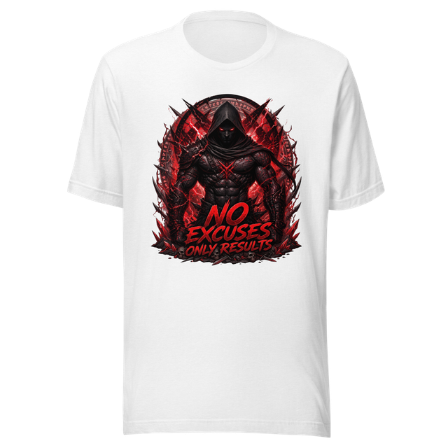 No Excuses Only Results Gym T-Shirt