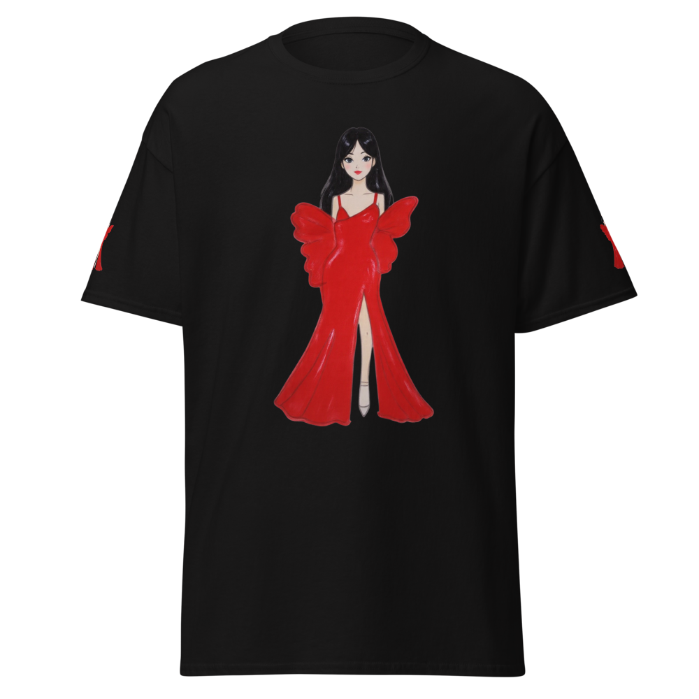  red t-shirt