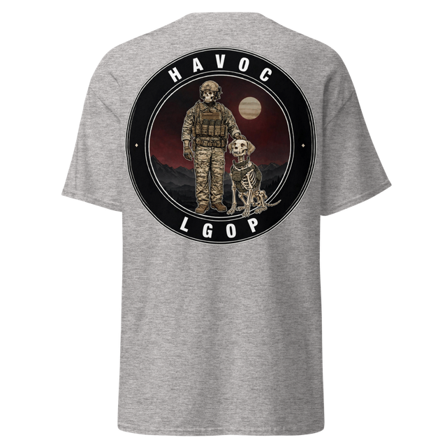HAVOC LGOP Tee — Sport Grey
