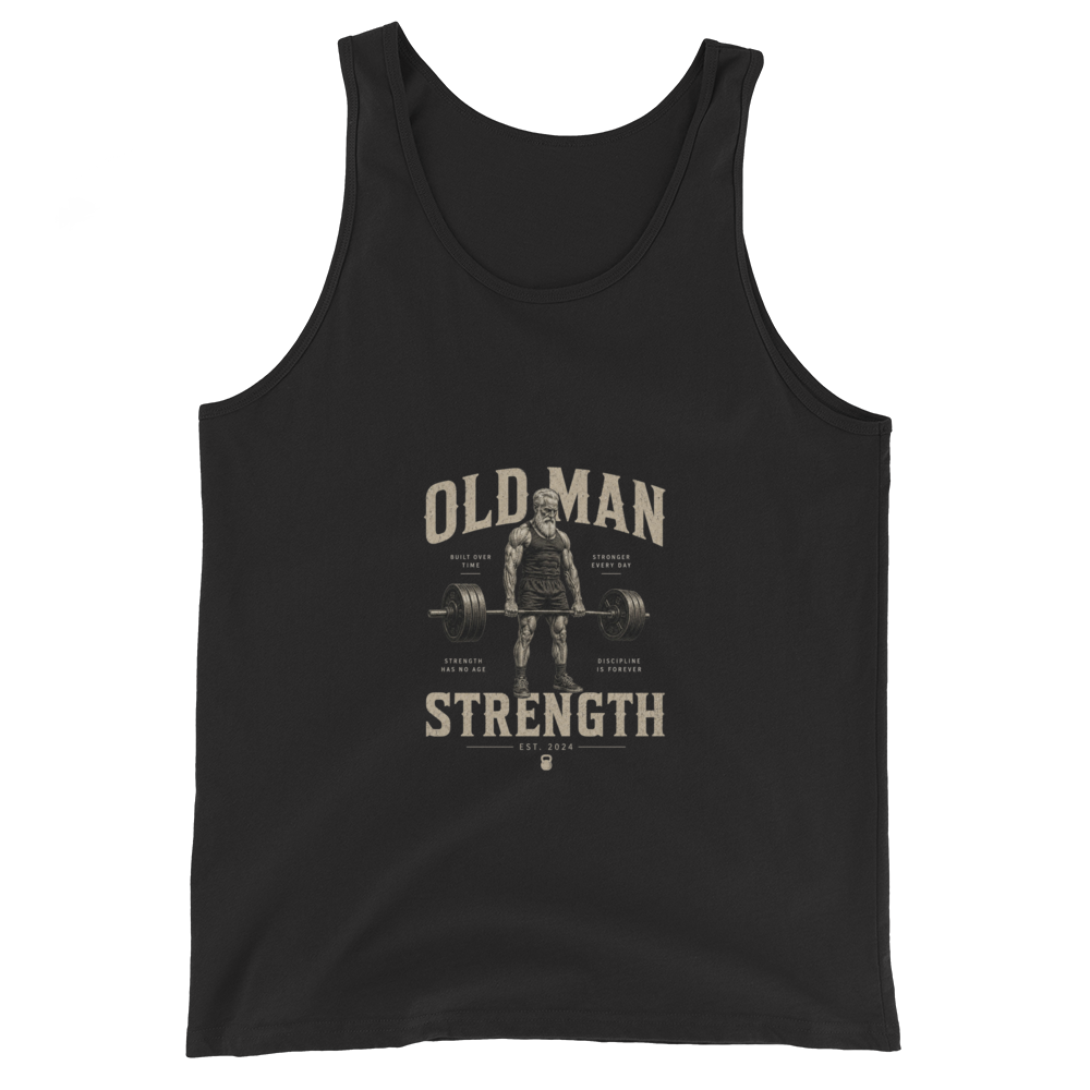 Old Man Strength Apparel – Men’s Staple Tank Top