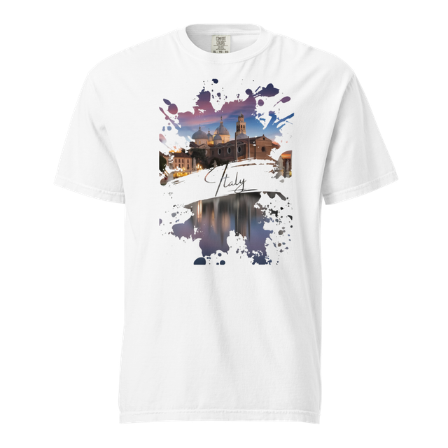Italy Basilica Paint Splatter Architecture Artwork