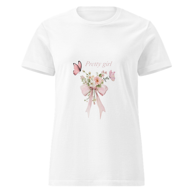 Pretty Girl Pink Watercolor Floral Bouquet & Butte