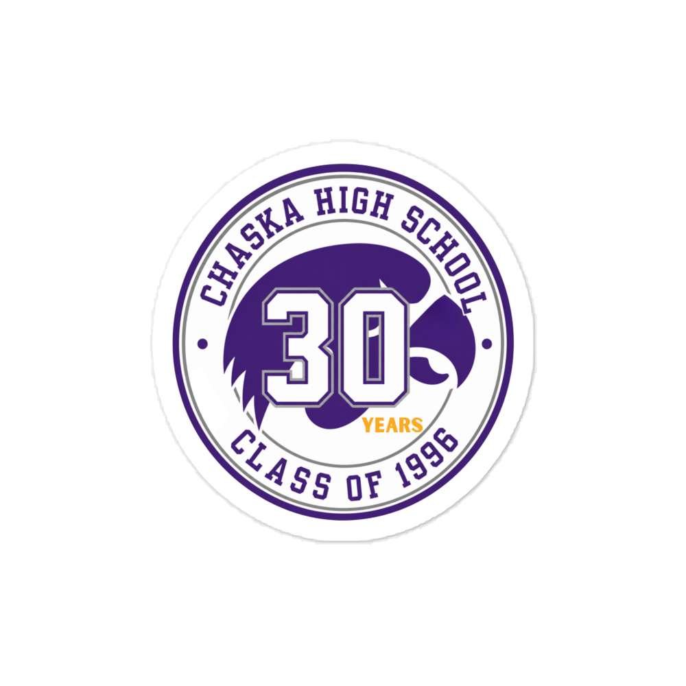 Class of 1996 Sticker