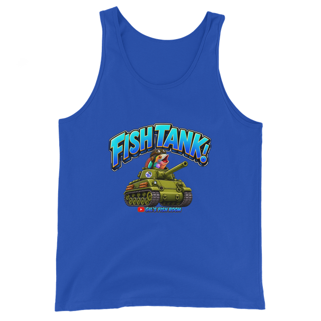 Armoured Fish Tank Top Blue
