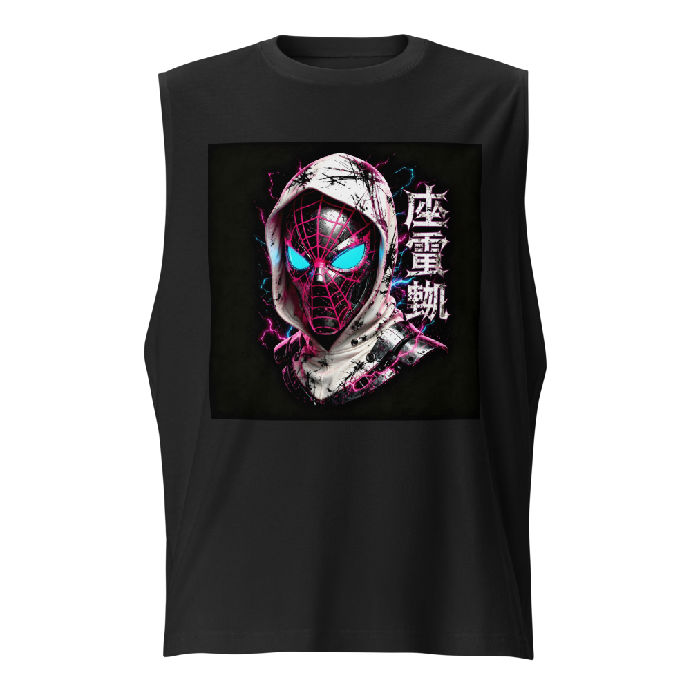 Cyberpunk Spiderman Anime Graphic Tee