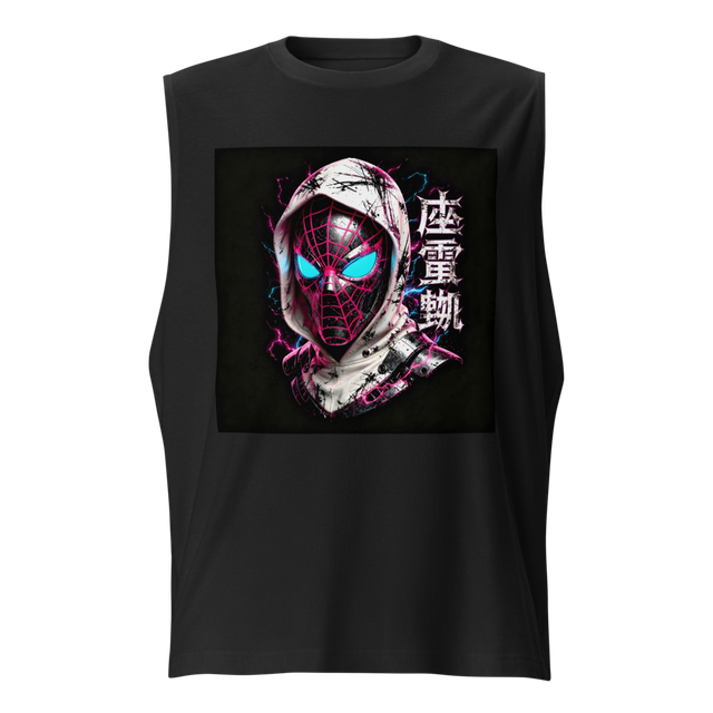 Cyberpunk Spiderman Anime Graphic Tee