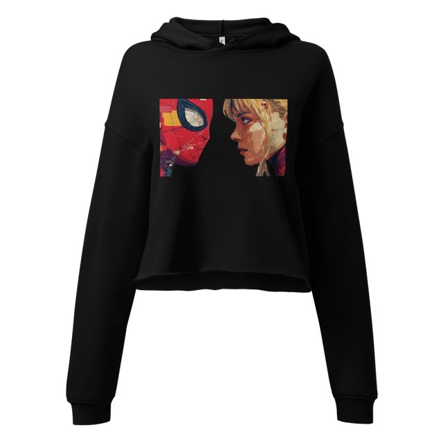 Spider-man Cropped Hoodie