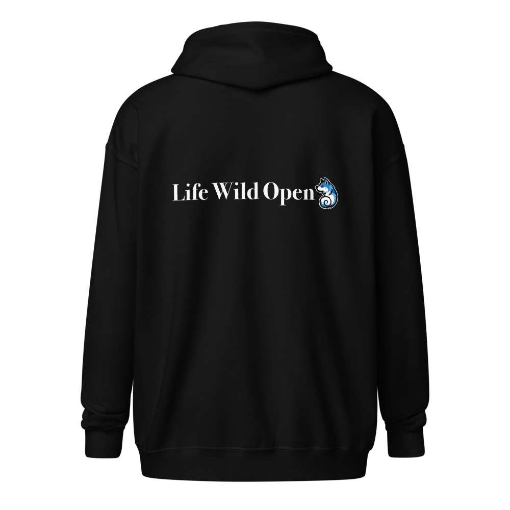 Life Wild Open Unisex Heavy Blend Zip Hoodie