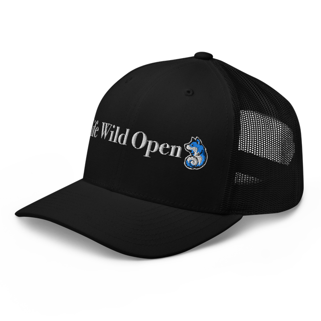 Life Wild Open Retro Trucker Hat