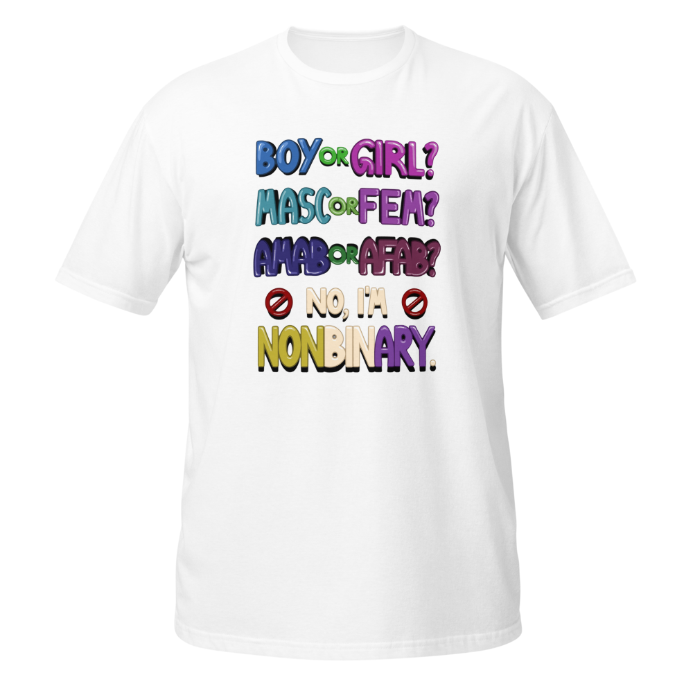 no i'm nonbinary