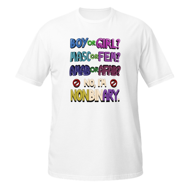 no i'm nonbinary