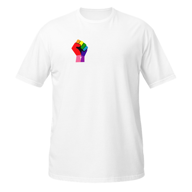 queer raised fist