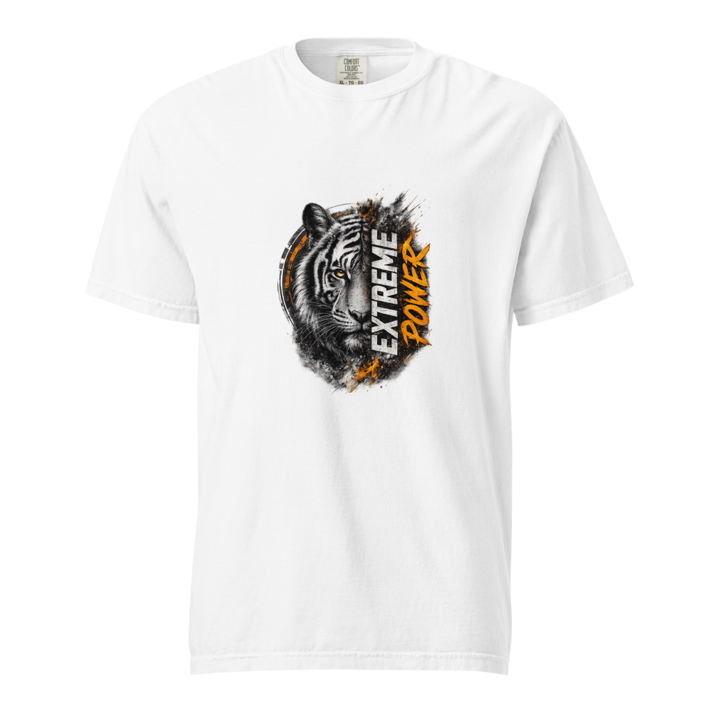 Extreme Power Tiger Graphic T-Shirt 