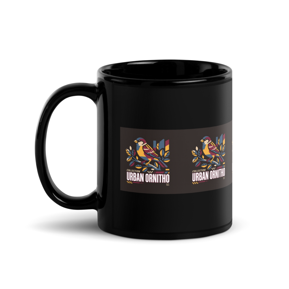 Black Glossy Mug