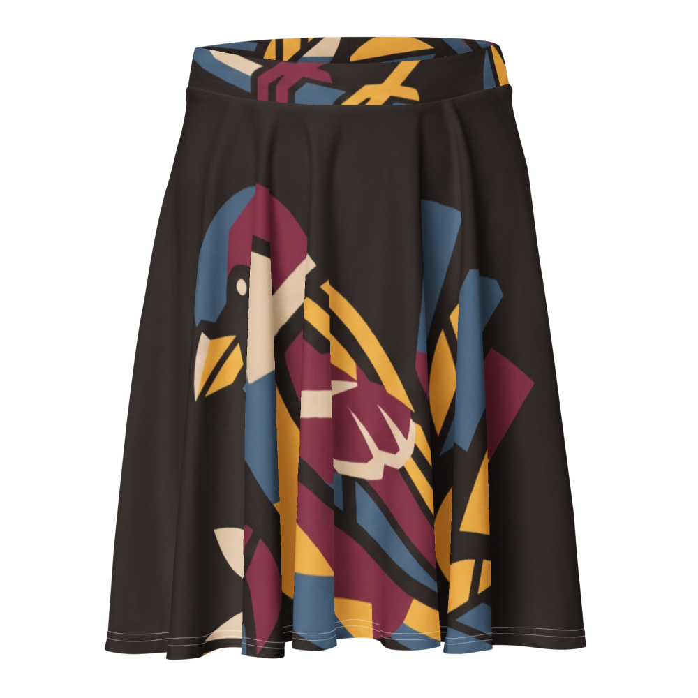 All-Over Print Skater Skirt
