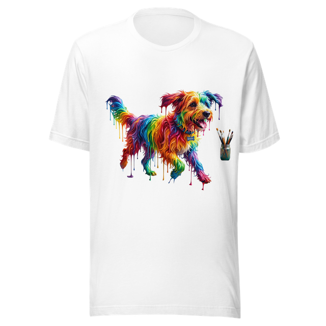 Rainbow Dog - Staple T-Shirt