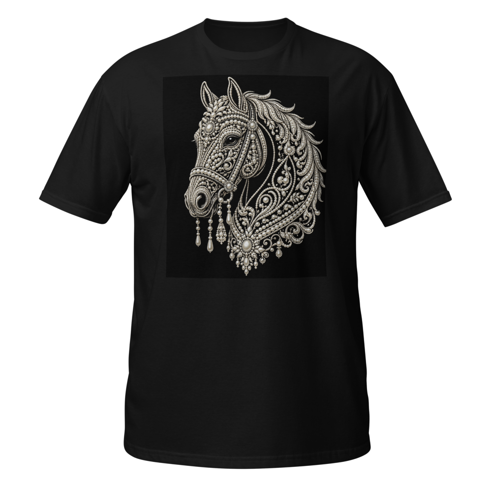 Premium Pearl Mosaic Horse Luxury Graphic TeeMajes