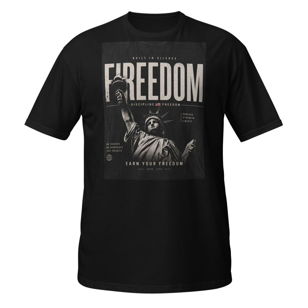 Freedom Graphic T-Shirt | Vintage Statue of Libert