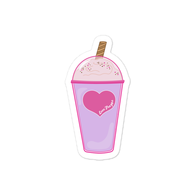 Love Frappe Sticker