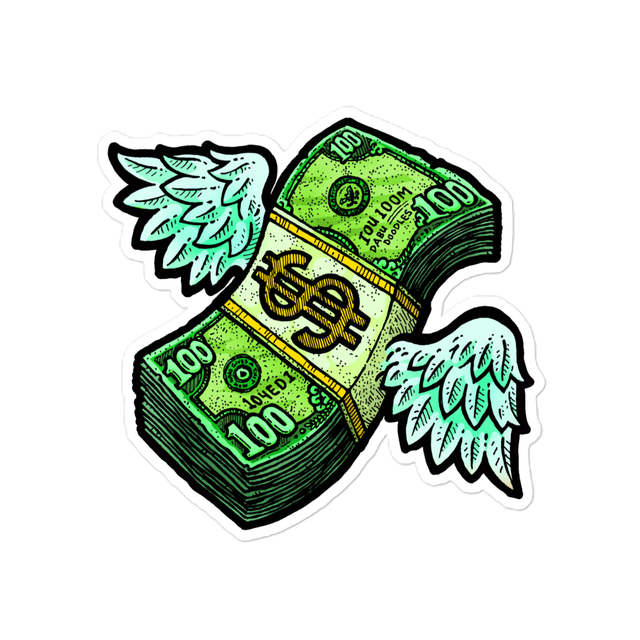 Flying Money Emoji
