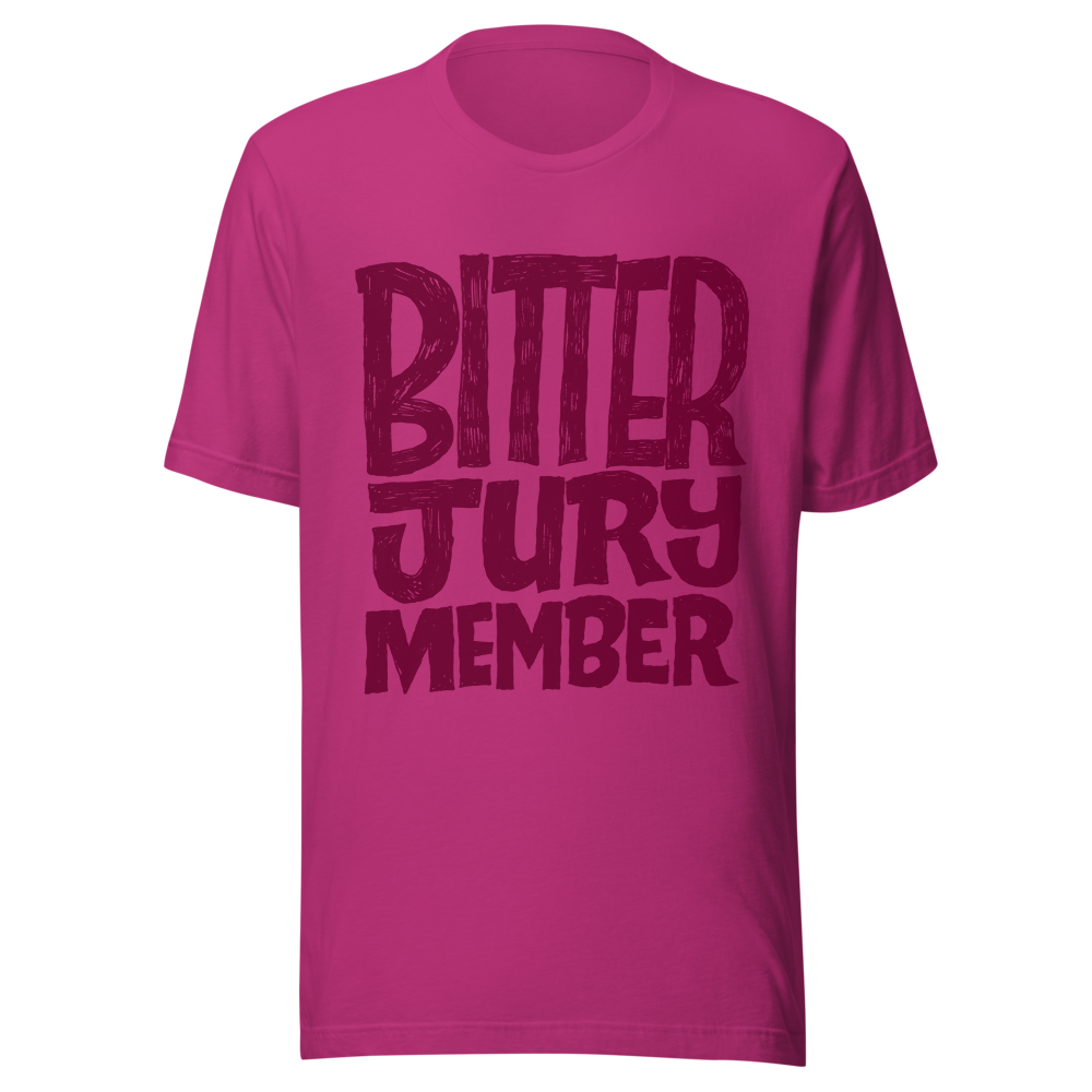 Bitter Jury Member - Maroon
