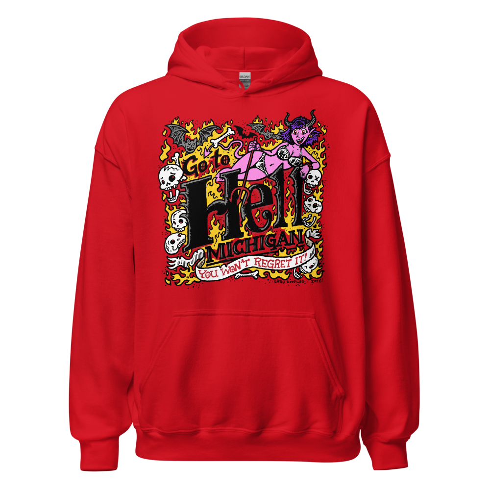 Go to Hell Michigan (Gildan Hoodie)