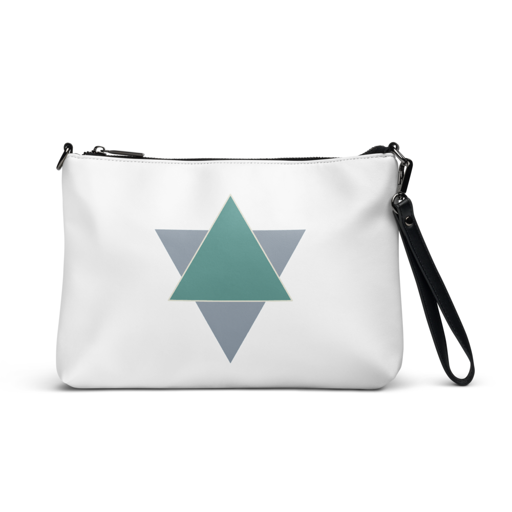 Geometric Star All-Over Print Crossbody Bag