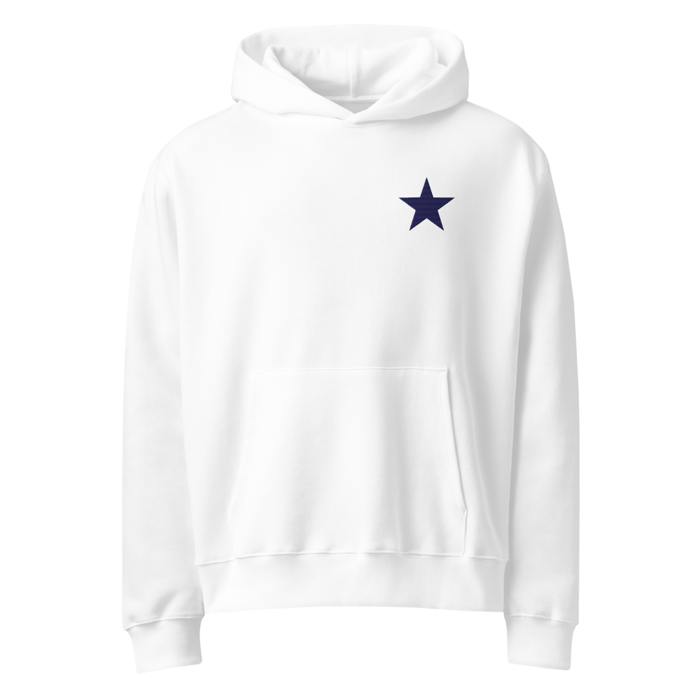 Blue Star Unisex Oversized Heavyweight Hoodie