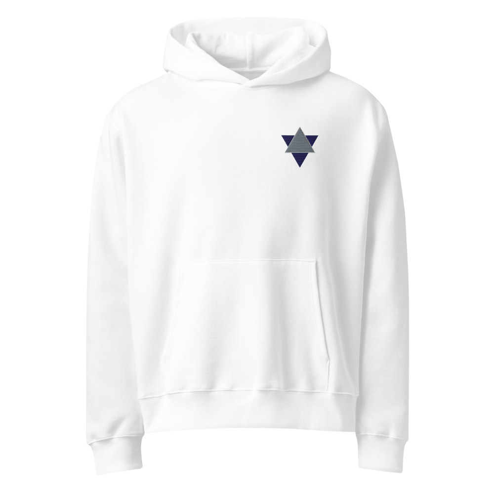 Geometric Star Oversized Heavyweight Hoodie
